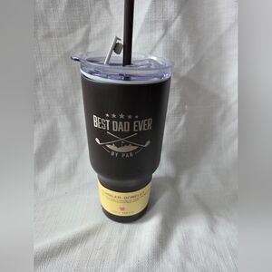 Best Dad Ever Brown Tumbler, Brand New